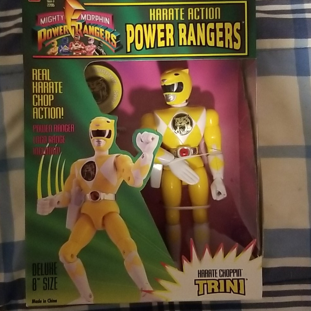 NIB 94 Karate Action Power Ranger Trini VINTAGE